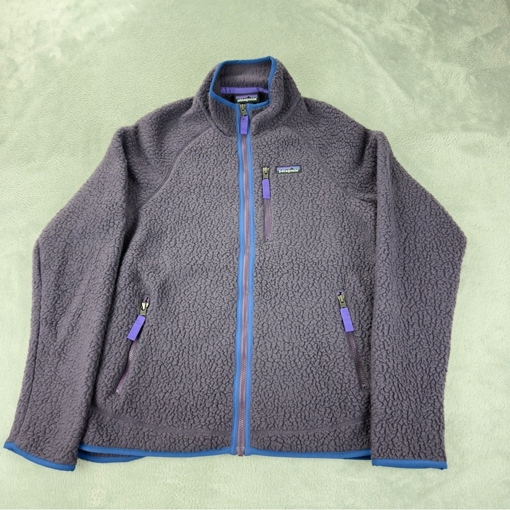 Patagonia NWT Men's Size Medium Retro Pile Jacket Piton Purple 22801 Style